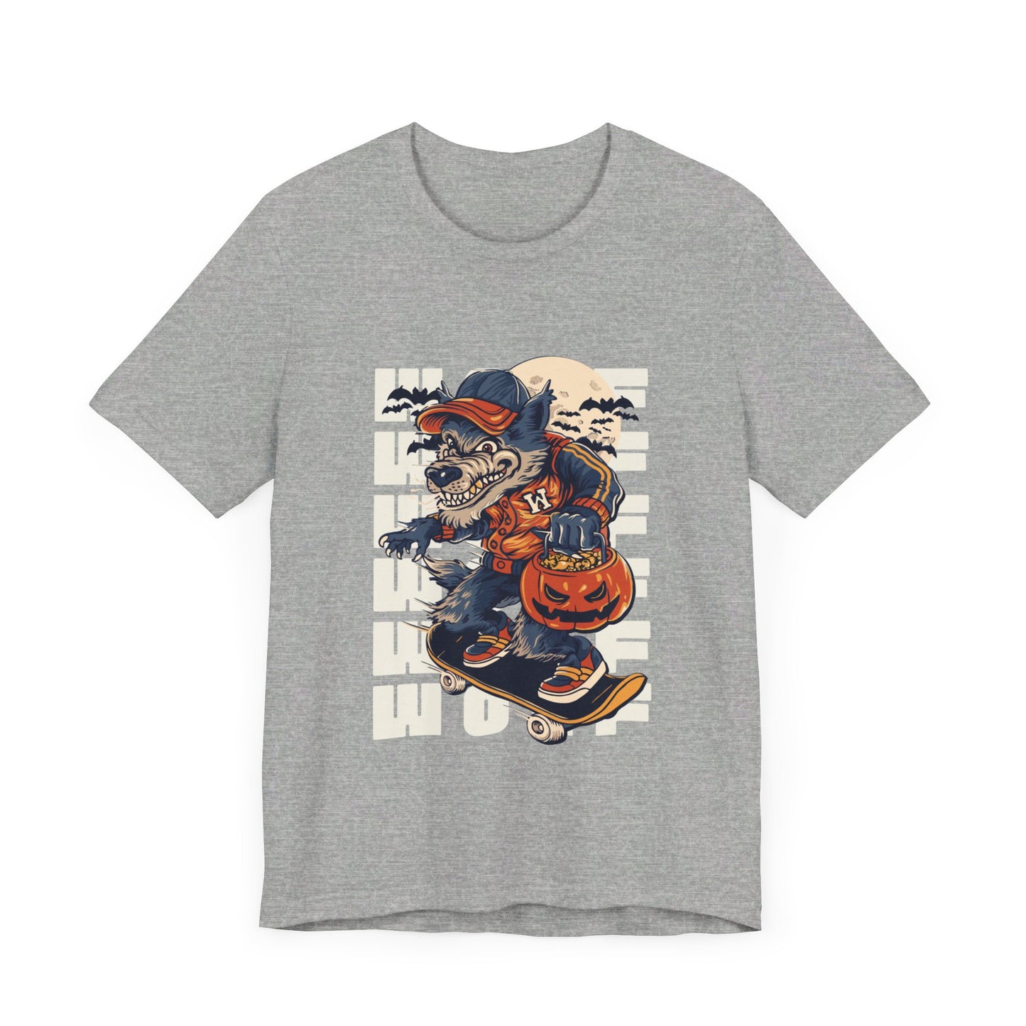 Wolf tshirt, Vintage, Screen Print T-Shirt, Graphic Tee, Unisex Jersey Short Sleeve Tee