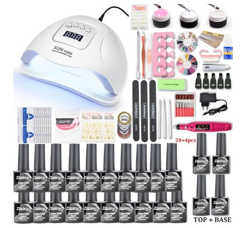 80W Nail Phototherapy Machine Set Viralgem Store