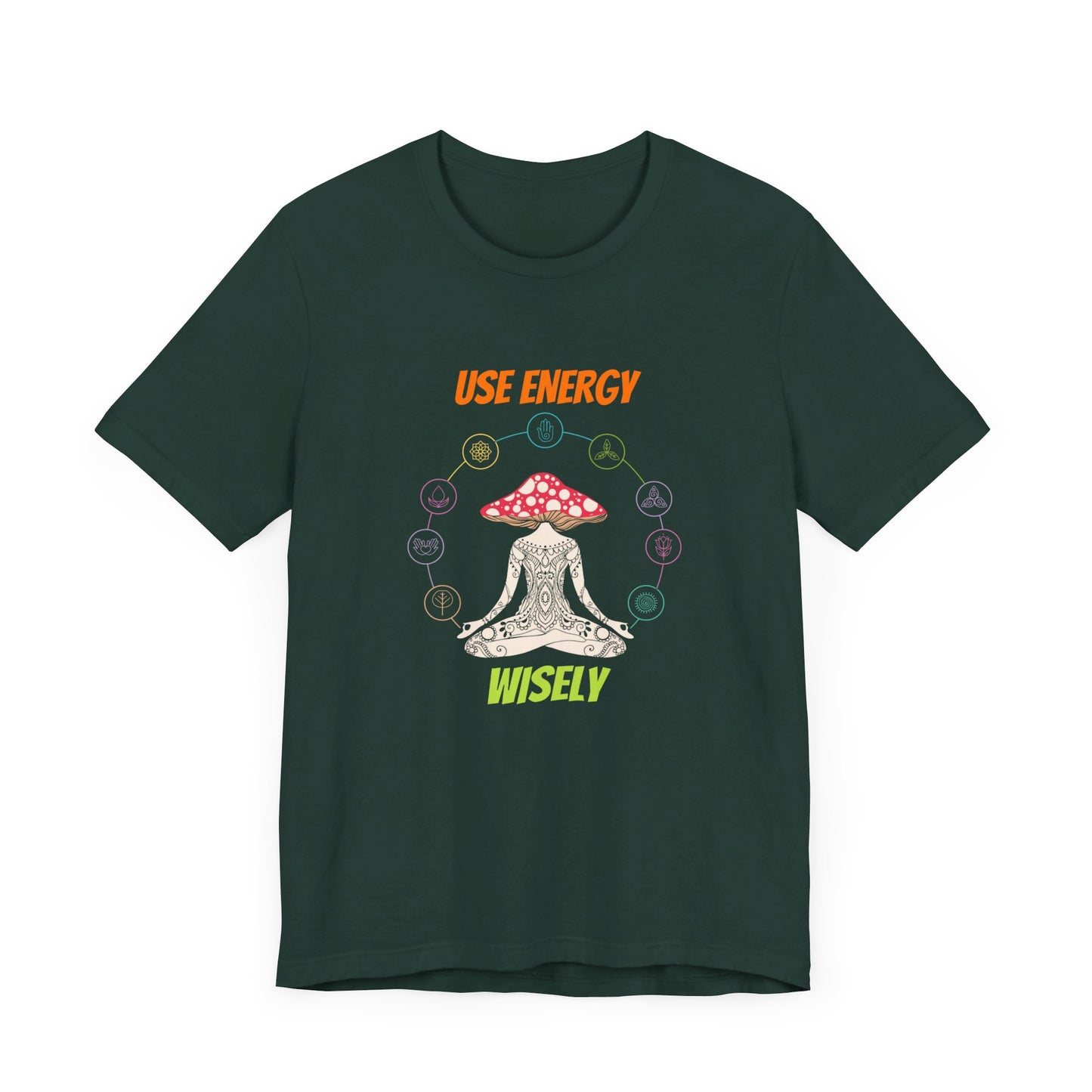 Use Energy Wisely Tshirt Good Energy Tshirt Unisex Jersey Short Sleeve Tee