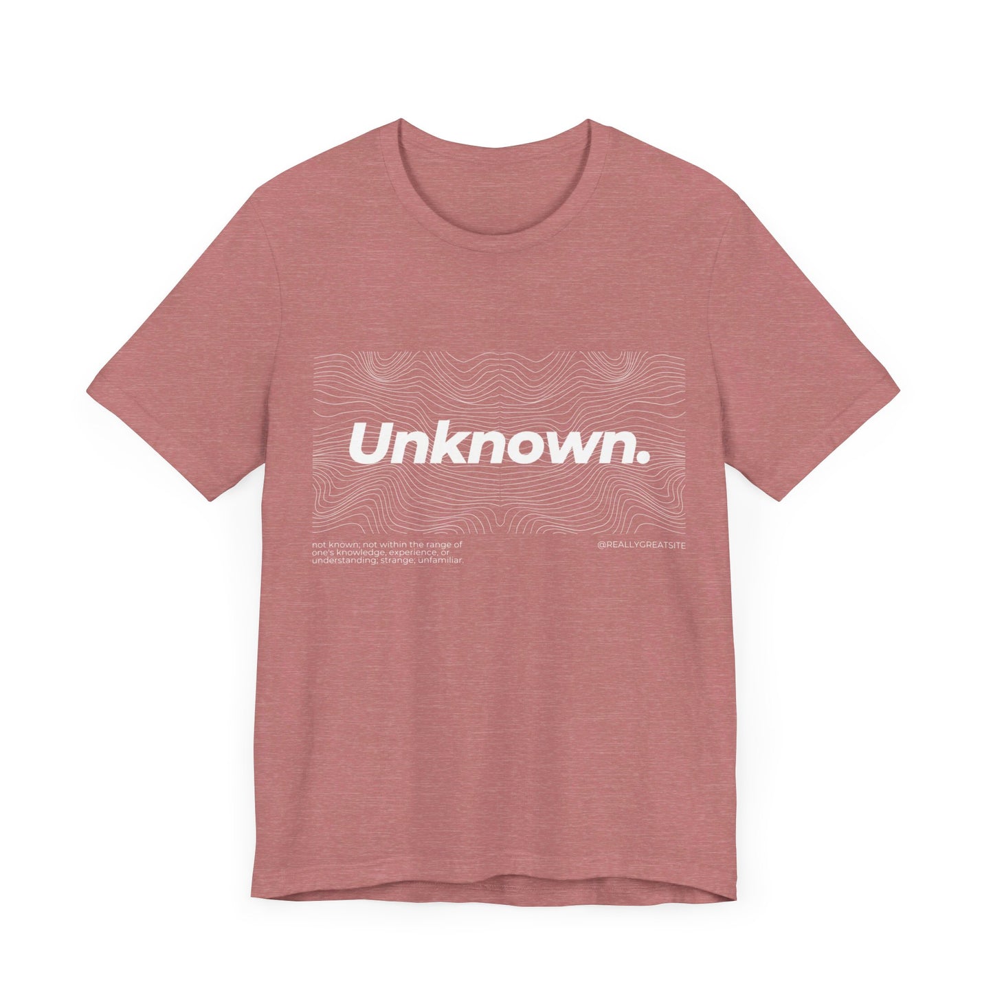 Unknown Tshirt, Anonymous Tshirt, Unisex Shirt