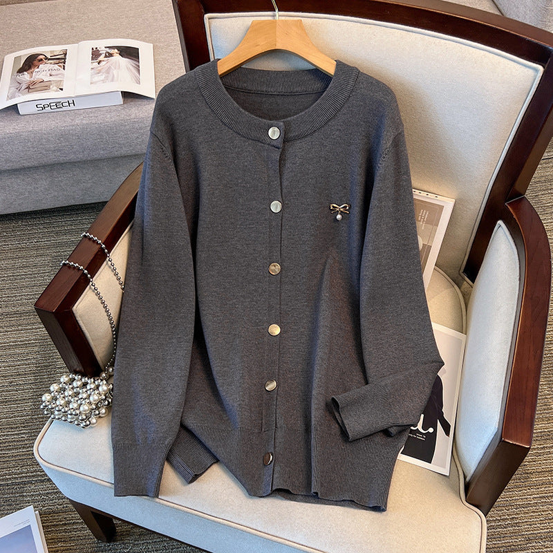 Women's Loose Cardigan Sweater Knitted Coat