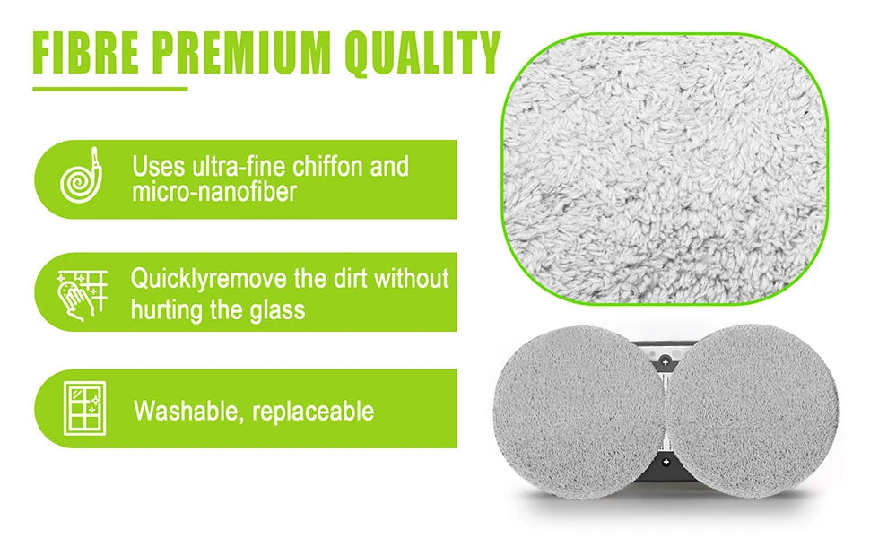 5600pa Window Cleaning Robot Household Intelligent Vacuum Remote Control Anti Fall Electric Window Washer Glass Cleaner Viralgem Store