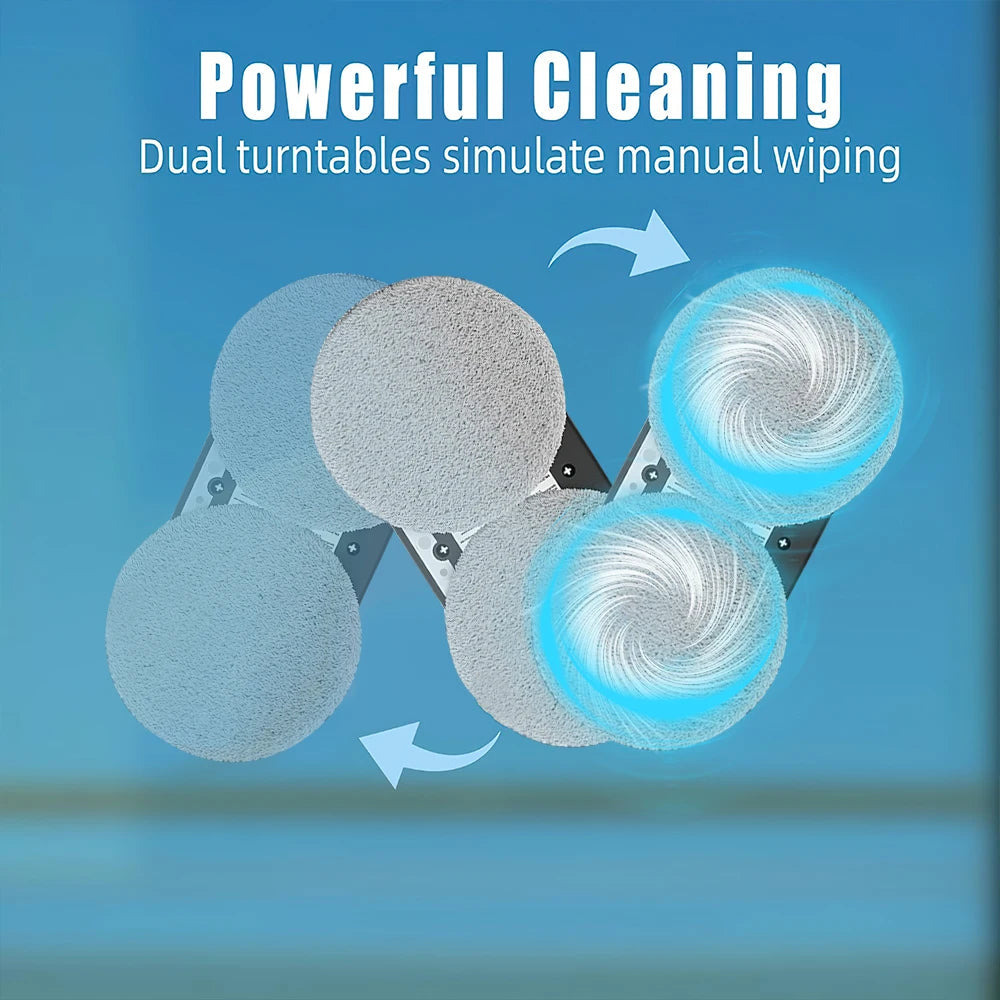 5600pa Window Cleaning Robot Household Intelligent Vacuum Remote Control Anti Fall Electric Window Washer Glass Cleaner Viralgem Store