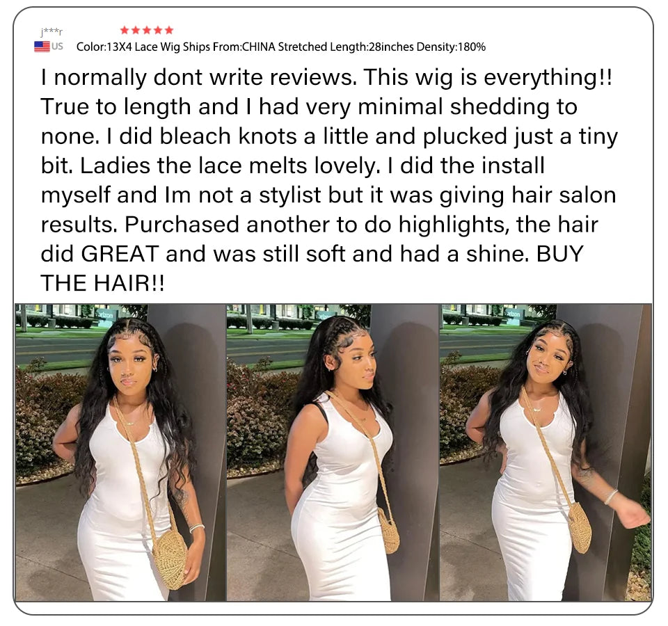 13x4 13X6 Body Wave Transparent Lace Front Wig Bling Hair HD Frontal Wig 180% Density Human Hair 4x4 Lace Closure Wigs For Women