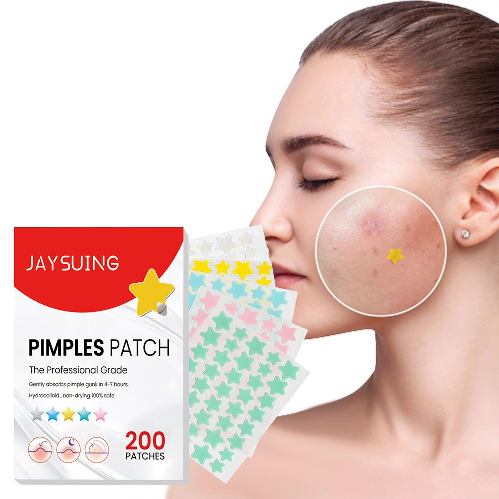 200pcs/set Invisible Acne Pimple Patch Professional Face Skin Care Repair Acne Healing Absorbing Spot Sticker For Men Women