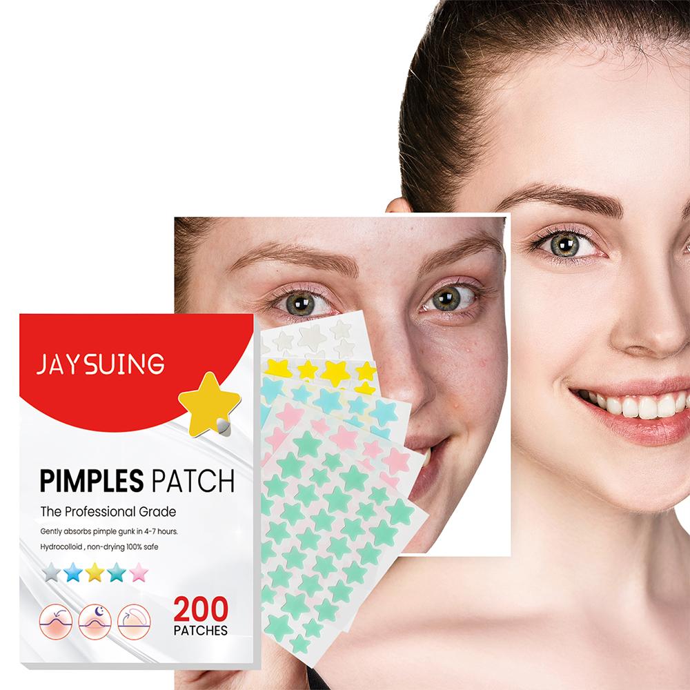 200pcs/set Invisible Acne Pimple Patch Professional Face Skin Care Repair Acne Healing Absorbing Spot Sticker For Men Women