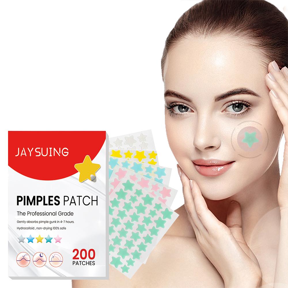 200pcs/set Invisible Acne Pimple Patch Professional Face Skin Care Repair Acne Healing Absorbing Spot Sticker For Men Women