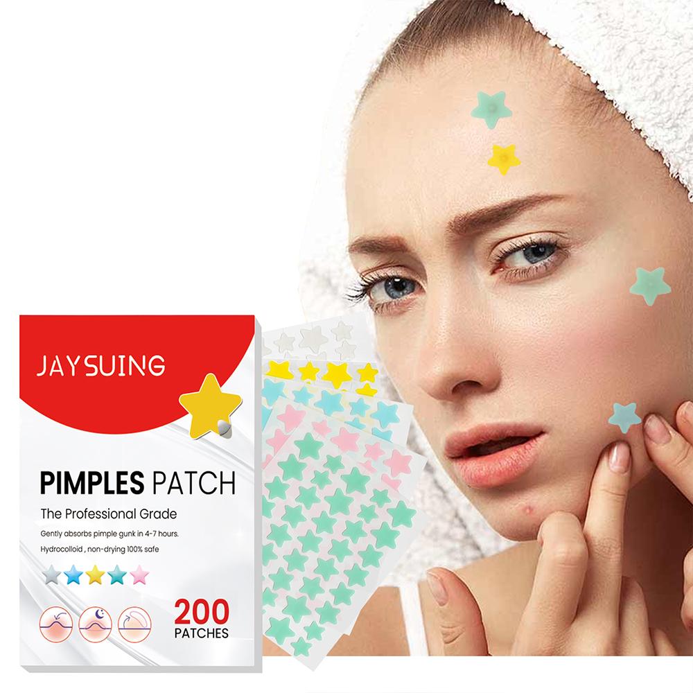 200pcs/set Invisible Acne Pimple Patch Professional Face Skin Care Repair Acne Healing Absorbing Spot Sticker For Men Women