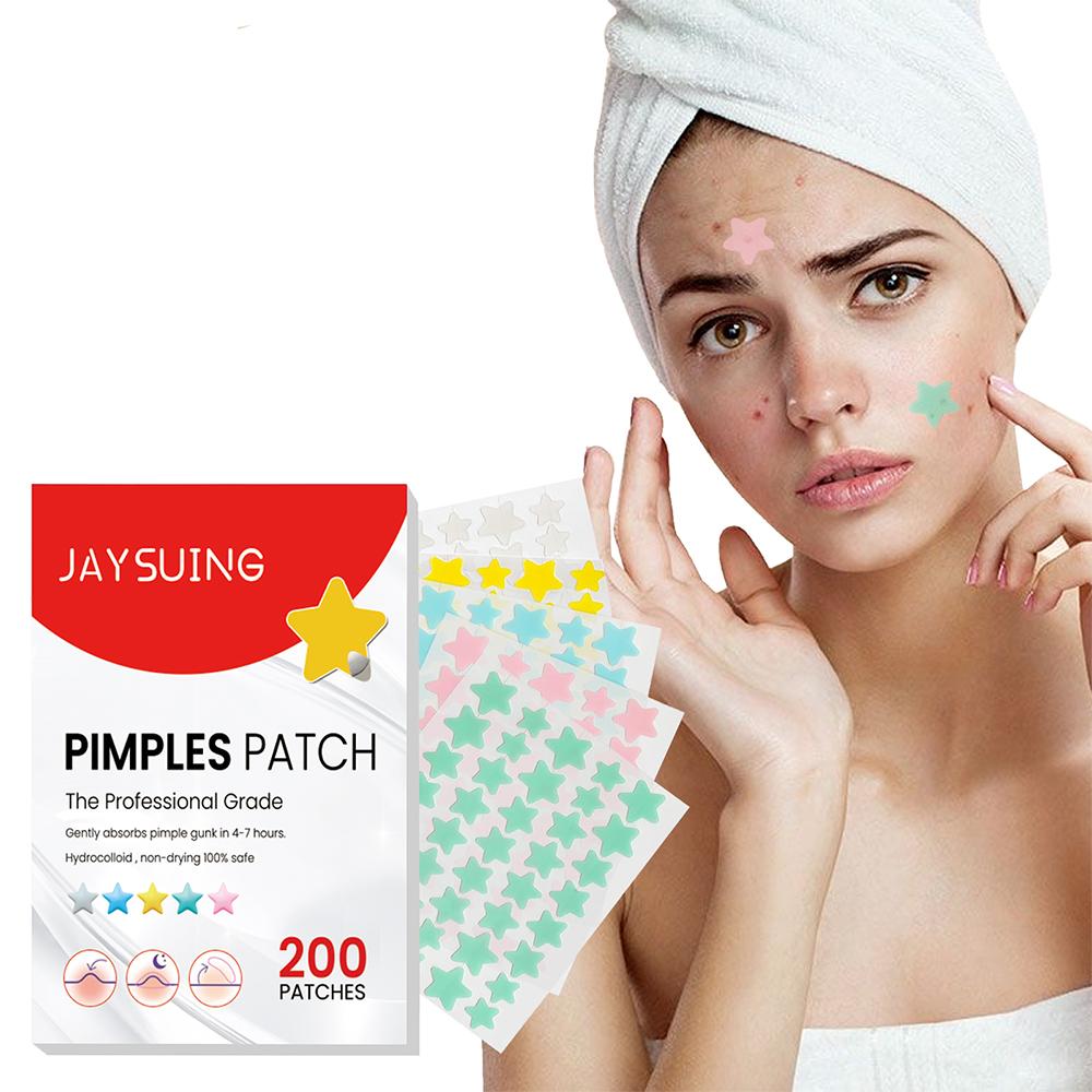 200pcs/set Invisible Acne Pimple Patch Professional Face Skin Care Repair Acne Healing Absorbing Spot Sticker For Men Women