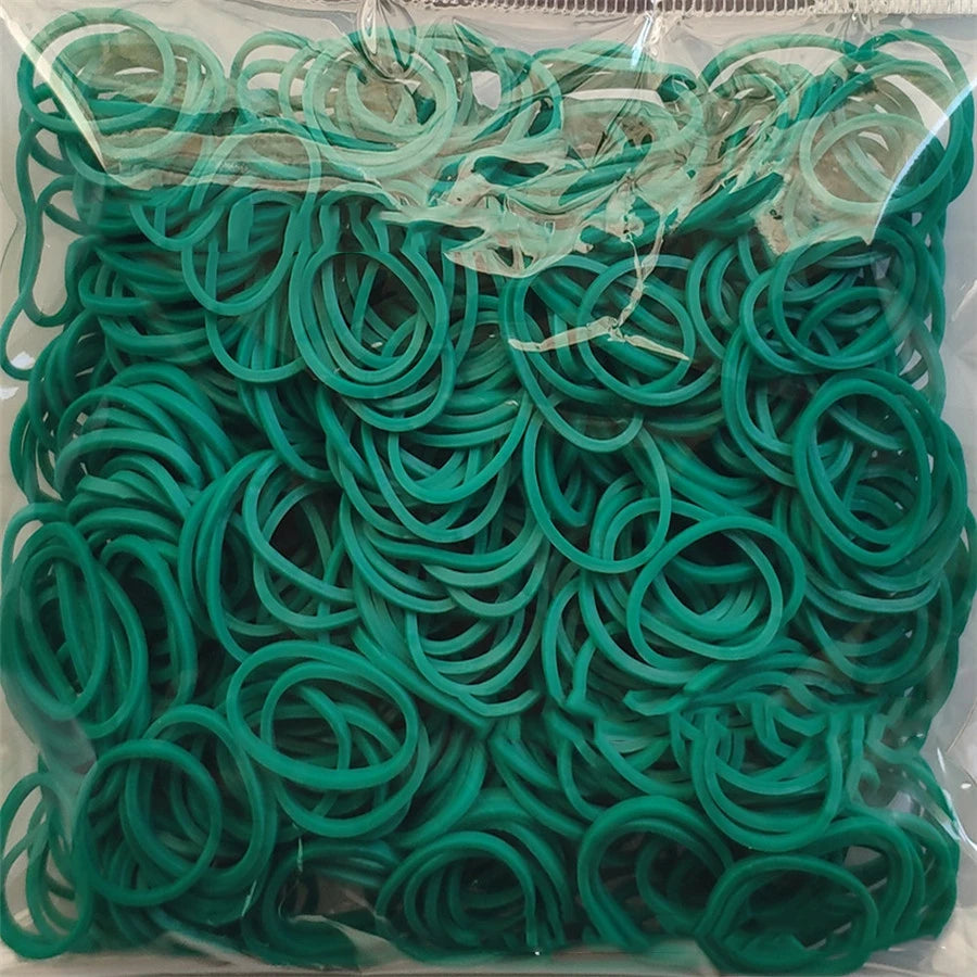 600 Rubber Loom Bands Girl Gift For Children Elastic Band For Weaving Lacing Bracelet Toy Gum Bracelets DIY Material Accessories