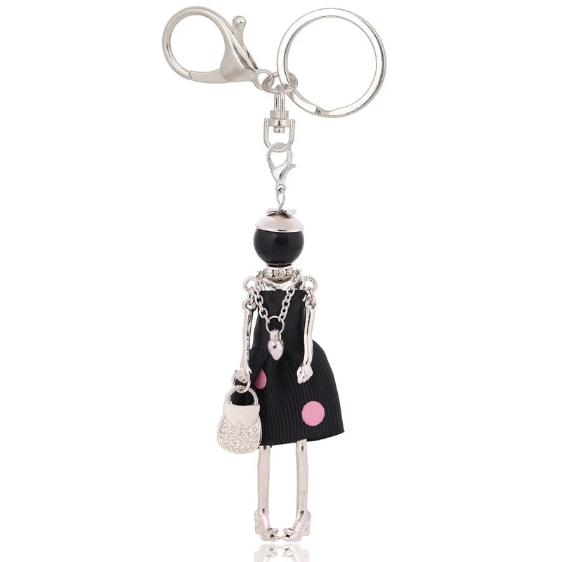 statement keychain charms lovely gifts key chain flower jewelry 2025 charms fashion women accessory