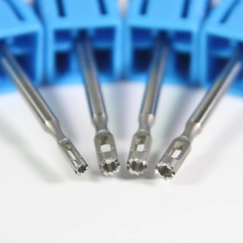 Stainless Steel Pedicure Drill Bit Clavus Corn Remover Medical Cuticle Cutter For Pedicure Drill Rotary Burr Bit Foot Care Tools