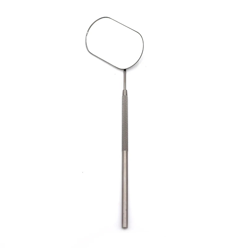 1 Pc Multi Colors Stainless Steel Multifunction Checking Oval Lash Mirror Eyelashes Extension Beauty Makeup Portable Mirror Tool