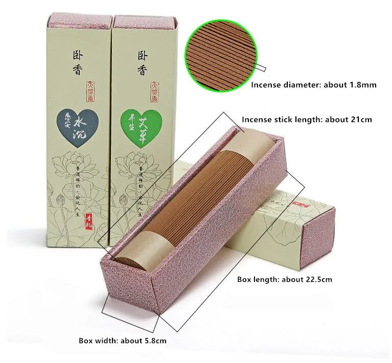 430pcs Stick Incense Plant Aromatherapy Refreshing Scent Sandalwood Tranquilize Mind Use In The Home Office Bedroom 200g