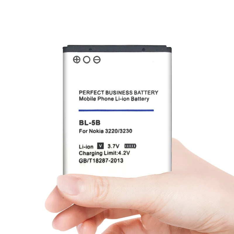 3500mAh BL-5B Battery For Nokia 3230 5070 5140 5140i 5200 5300 5500 6020 6021 6060 6070 6080 6120 6120C 7260 7360 7620 N80 N90
