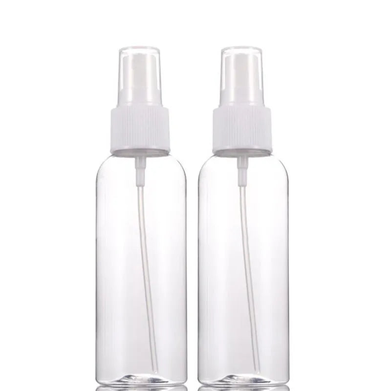 1Pc Refillable Bottles Travel Transparent Plastic Perfume Atomizer Empty Small Spray Bottle 30/50/100ml Toxic Free Safe Dropship