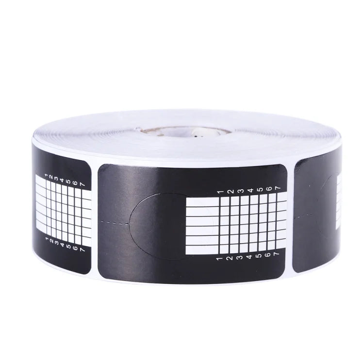 500pcs Nail Extensions Forms Mold Nail Extension Gel Manicure French Design Top Stencil Building Sticker Roll Nail Art LA941-3 Viralgem Store