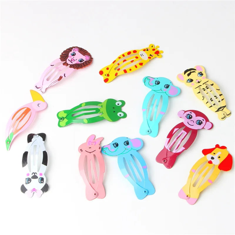 20Pcs/Lot Korean Hair Accessories Cute Barrette Flower Hair Clip New Kawaii Hairpin Floral Hairclip Cartoon Hair Clips for Girls Viralgem Store