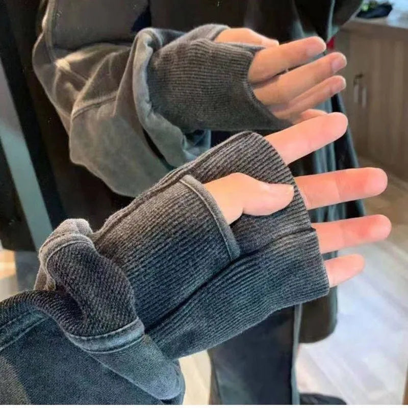 2021 Hoodies Sweatshirt WOMEN Black White Hip Hop Punk Pullover Streetwear Casual Fashion Clothes WOMEN Oversized Korean Harajuk