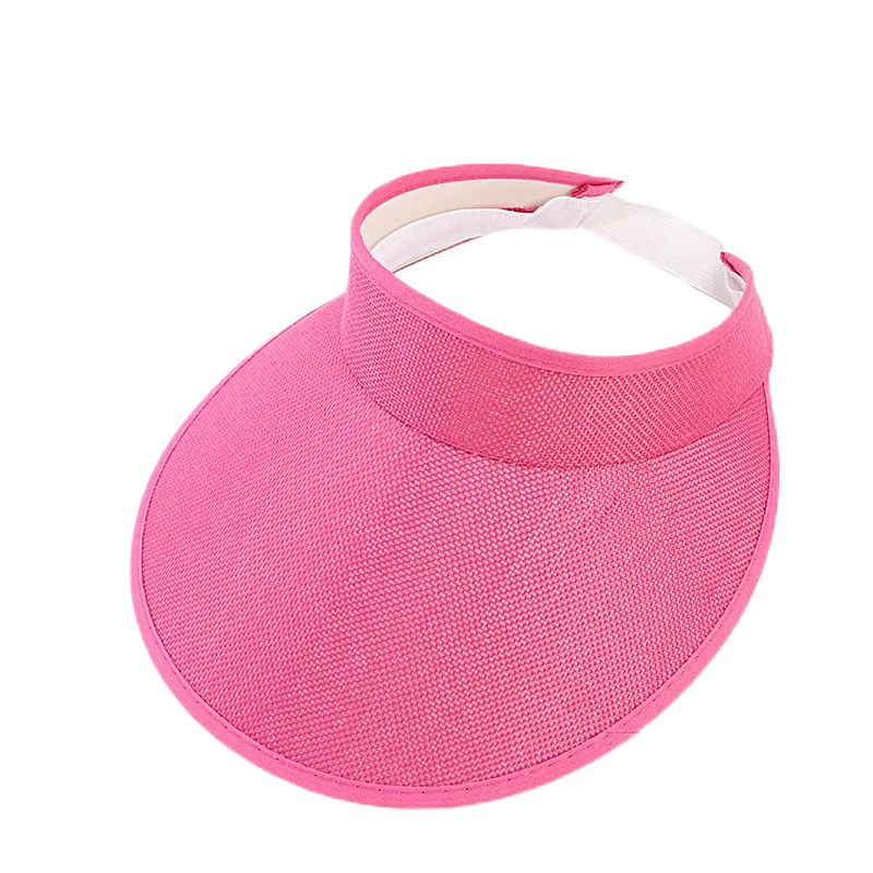 Sun Visors For Women Faux Linen Fashion Hats For Women Sports Visor Women hats