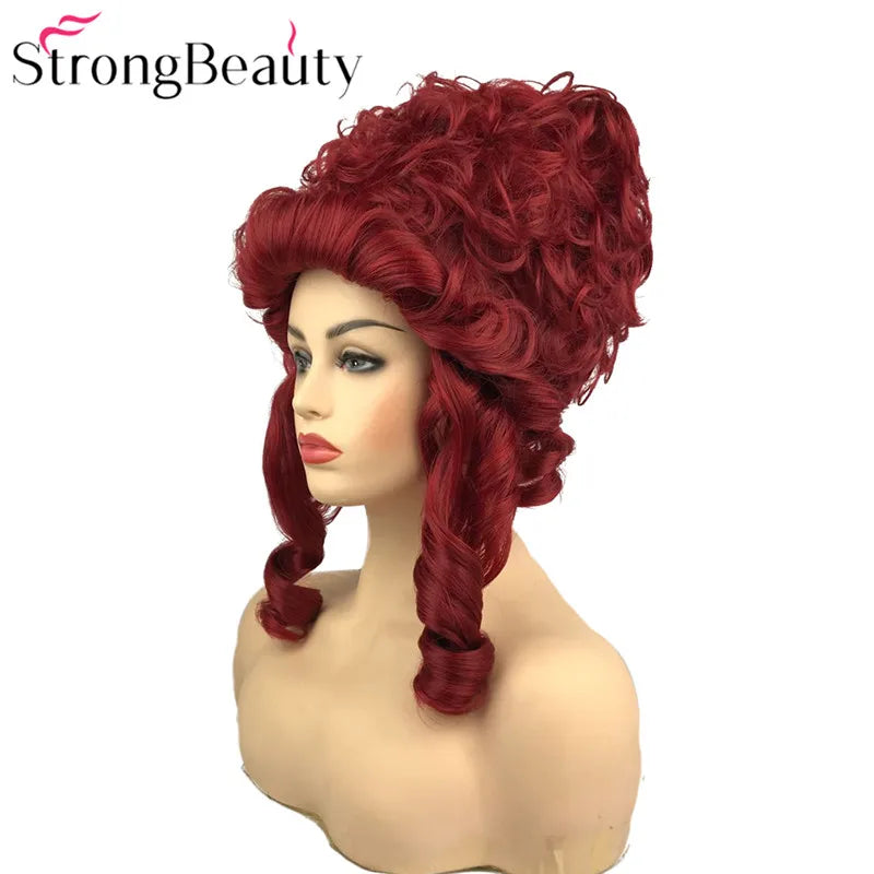 StrongBeauty Synthetic Curly Hair Wig Marie Antoinette Wig Women Cosplay Wigs Viralgem Store