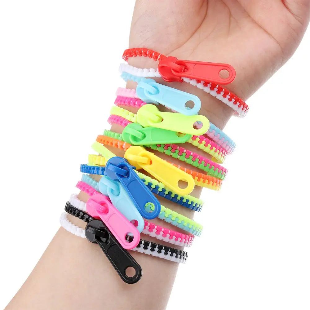 ADHD Stress Relief Anxiety Fidget Sensory Zipper Zip Stim Bracelet
