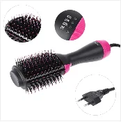 2 Pcs Pocket Travel Hair Comb Brush Men Beard Mustache Scalp Massage Brush Black