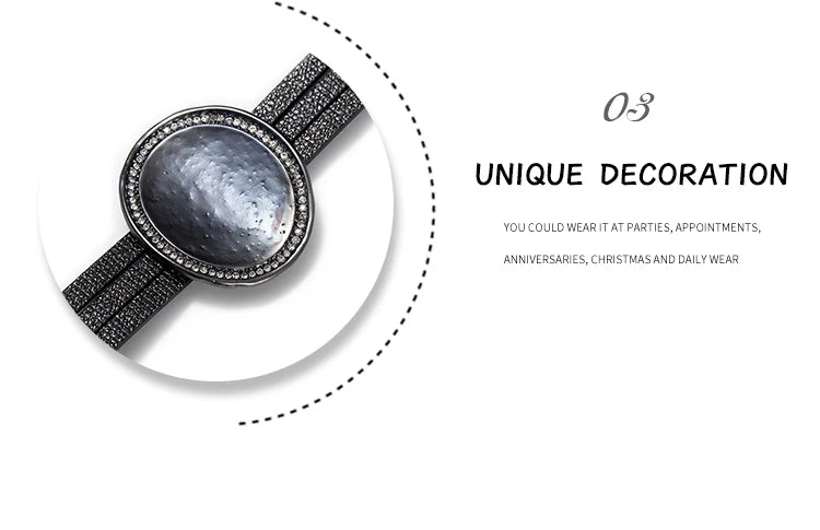 WYBU Wrap Leather Bracelets for Women Fashion Metal Leather Bracelet Charm Couple Wholesale Jewelry Dropshiping