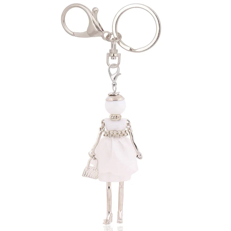 statement keychain charms lovely gifts key chain flower jewelry 2025 charms fashion women accessory