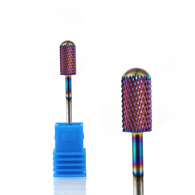 1pcs Tungsten Carbide Nail Drill Bit Electric Manicure Drill Machine Replacement Gringing Heads for Acrylic Gel Polishing Remove