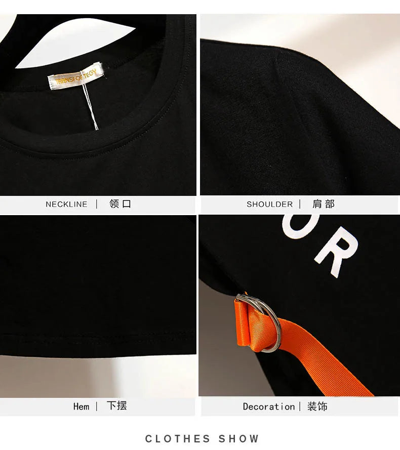 150Kg Plus Size Women's Summer Loose Letter T-Shirt Dress Bust 157cm 6XL 7XL 8XL 9XL 10XL Short-Sleeved O-Neck Dress Black Red