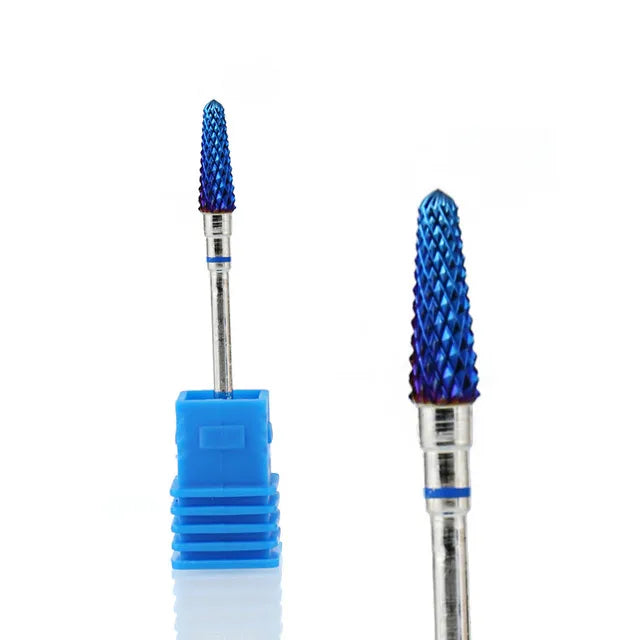 1pcs Tungsten Carbide Nail Drill Bit Electric Manicure Drill Machine Replacement Gringing Heads for Acrylic Gel Polishing Remove
