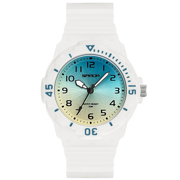 UTHAI CE31 Children’s Sport Watch Clocks 50m Waterproof wristwatches for kids Girls Boys Teens Students PU Soft