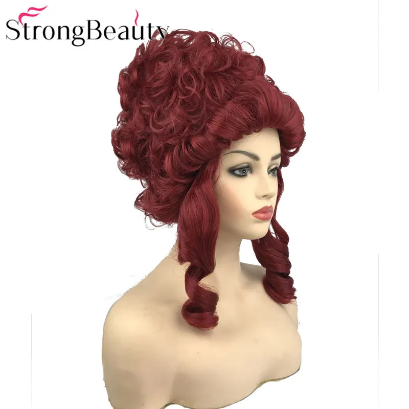 StrongBeauty Synthetic Curly Hair Wig Marie Antoinette Wig Women Cosplay Wigs Viralgem Store