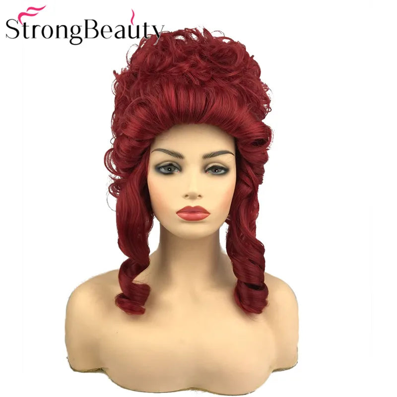 StrongBeauty Synthetic Curly Hair Wig Marie Antoinette Wig Women Cosplay Wigs Viralgem Store