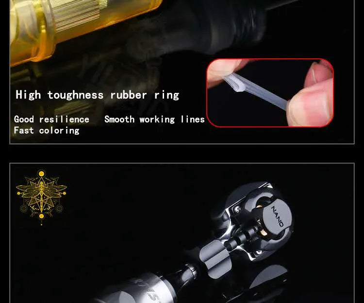 20pcs Yellow Dragonfly Tattoo Cartridge Needle Agujas RL RM RS M1 Body Easy To Color For Machine Permanent Makeup Eyebrow Beauty