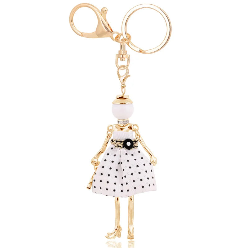 statement keychain charms lovely gifts key chain flower jewelry 2025 charms fashion women accessory