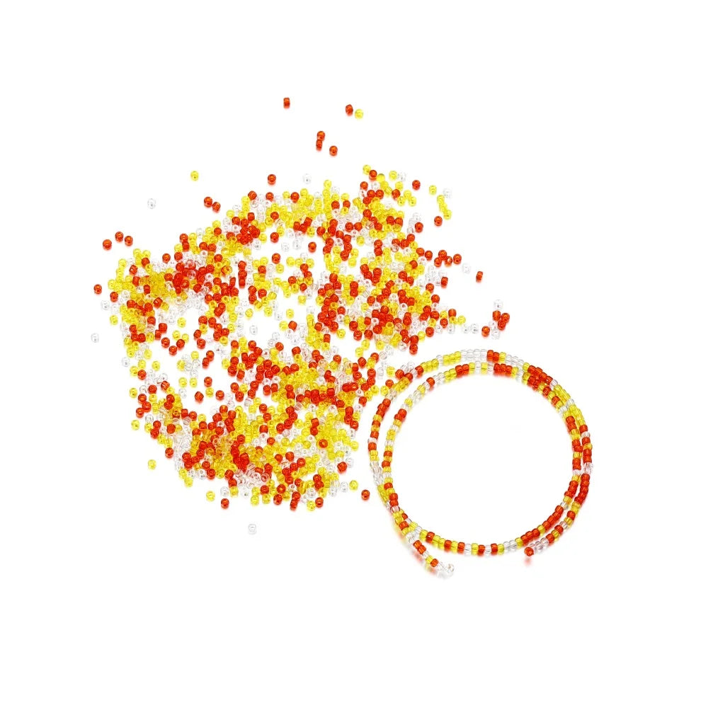 1000/1800Pcs 2mm Transparent Color Czech Glass Seed Beads Round Loose Beads for DIY Bracelet Earrings Jewelry Making Accessories