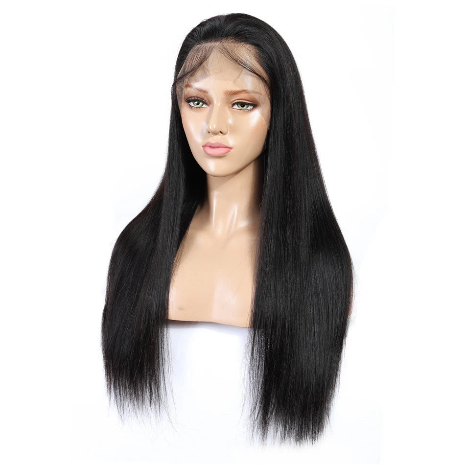 Tuneful 13x6 Lace Frontal Human Hair Wigs Straight 30 Inch Pre Plucked HD Lace Front Human Hair Wigs Glueless Wigs Ready To Wear Viralgem Store