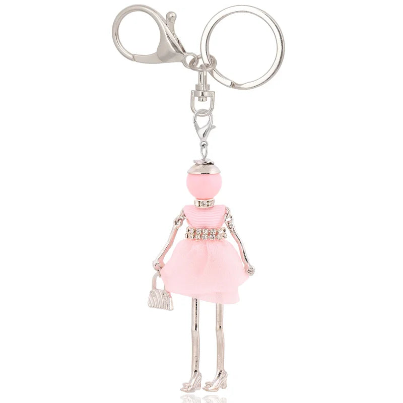 statement keychain charms lovely gifts key chain flower jewelry 2025 charms fashion women accessory