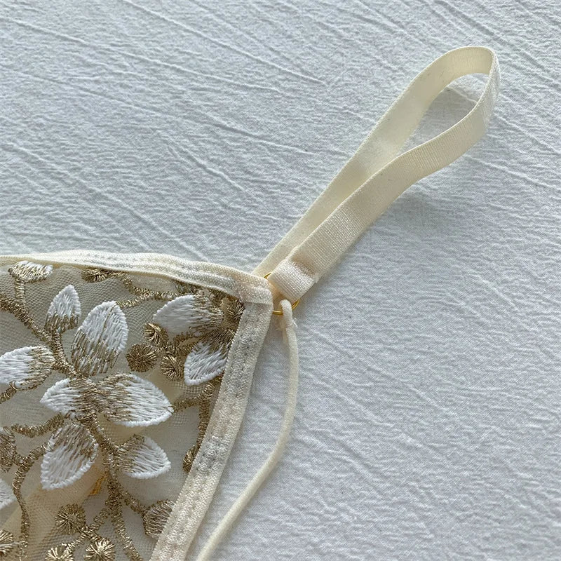 Women Lace Bra Sets Seamless Underwear Backless Vest Sexy Bralette Lingerie Ultrathin Bra & Brief Sets Female Dropshipping Viralgem Store