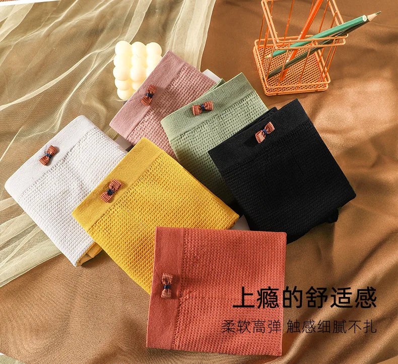 Women's underwear Plus-size XXXXL High elastic Antibacterial Obesity is special briefs lingerie breathable ladies underpants Viralgem Store