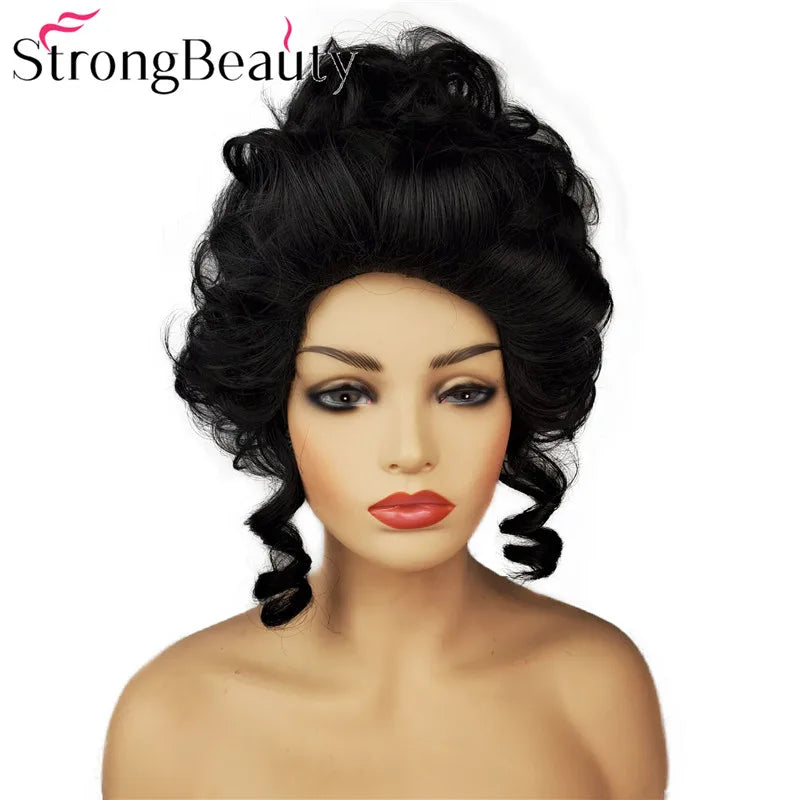 StrongBeauty Synthetic Curly Hair Wig Marie Antoinette Wig Women Cosplay Wigs Viralgem Store