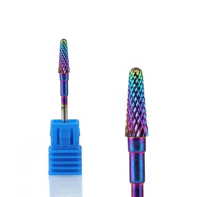 1pcs Tungsten Carbide Nail Drill Bit Electric Manicure Drill Machine Replacement Gringing Heads for Acrylic Gel Polishing Remove