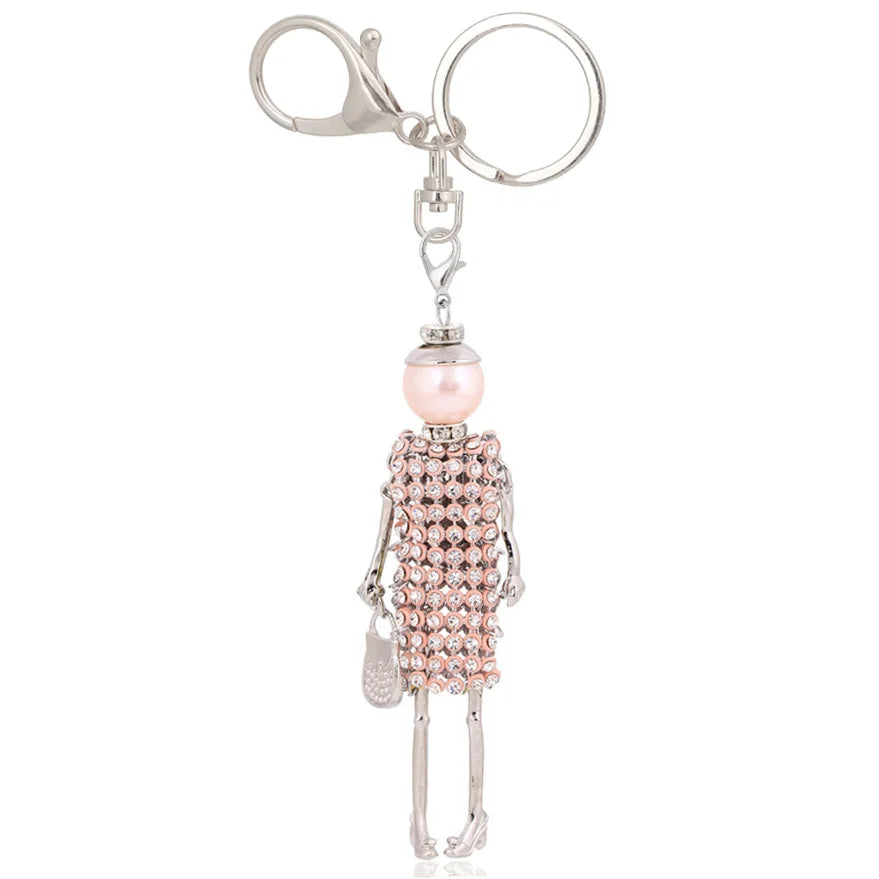 statement keychain charms lovely gifts key chain flower jewelry 2025 charms fashion women accessory