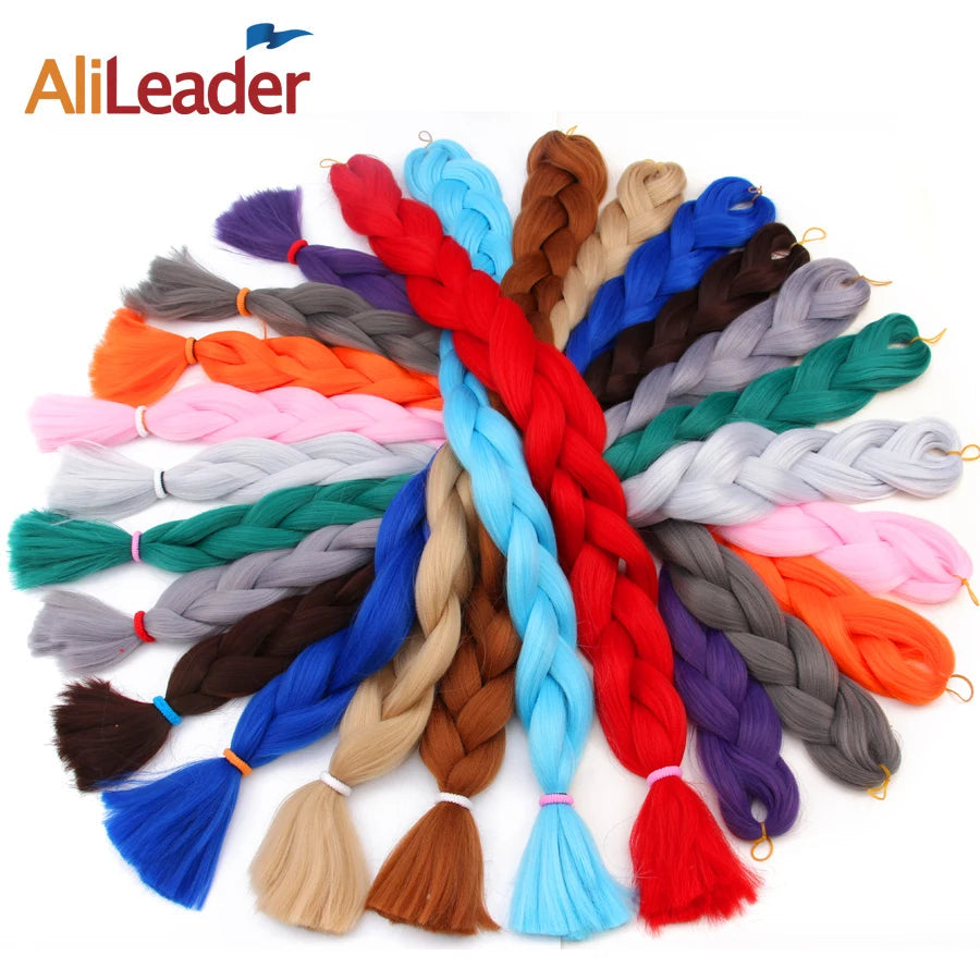 Super Long 165G 200cm Hair Synthetic Jumbo Braiding Hair Extension Heat Resistant Fiber African Ombre Jumbo Braid Hair Women Viralgem Store