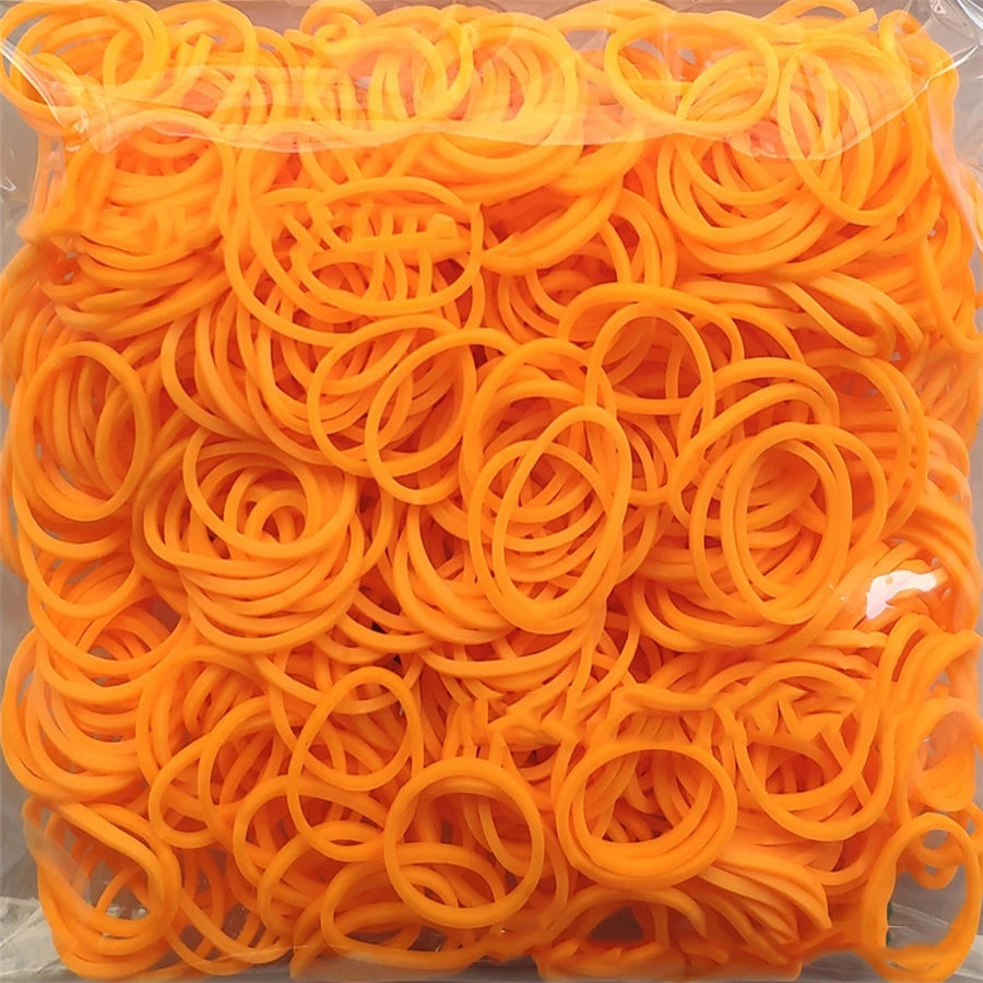 600 Rubber Loom Bands Girl Gift For Children Elastic Band For Weaving Lacing Bracelet Toy Gum Bracelets DIY Material Accessories