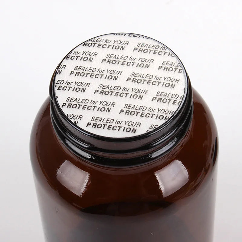 12-200ML Big Head Amber Brown Glass Bottle Aromatherapy Liquid For Essential Basic Massage Oil Pipette Bottles Refillable