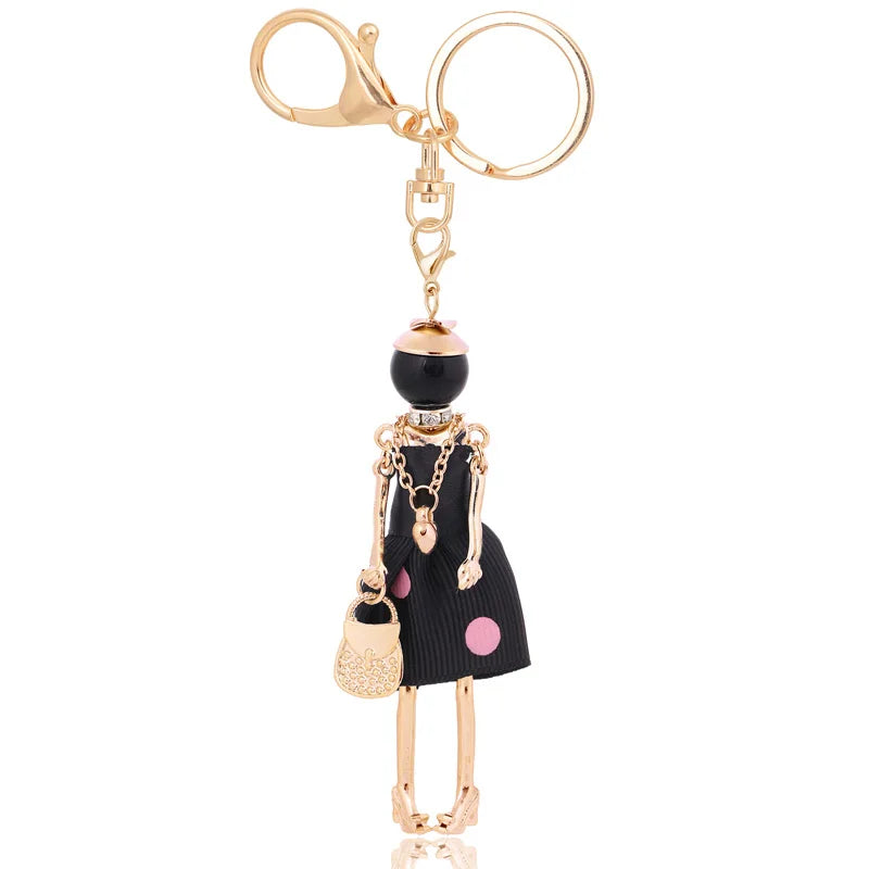 statement keychain charms lovely gifts key chain flower jewelry 2025 charms fashion women accessory