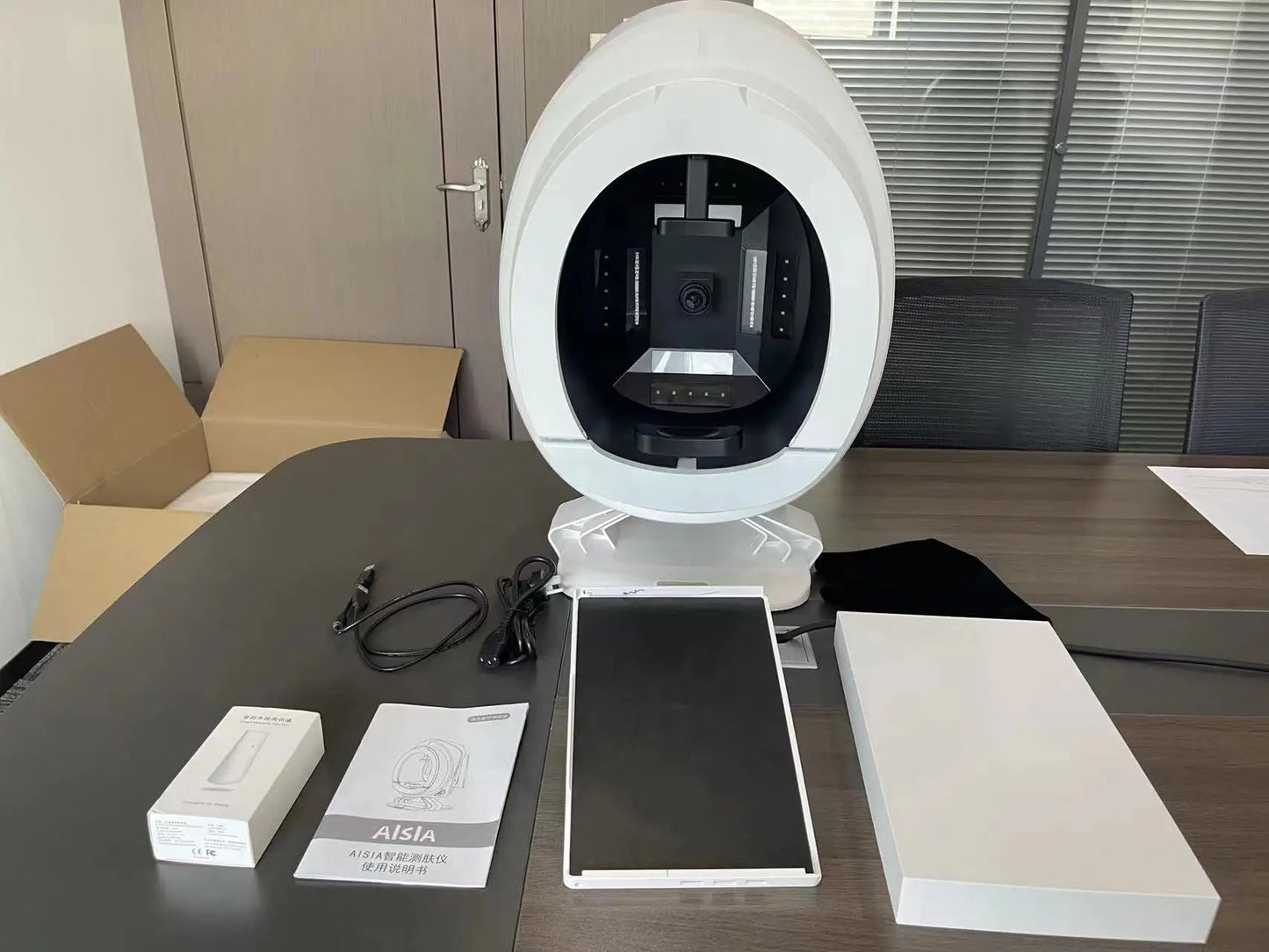 AISIA Q1 3D AI Facial Skin Analyzer Detection Skin Problem Diagnosis 8 Spectrum Professional Analysis Beauty Salon Equipment Viralgem Store